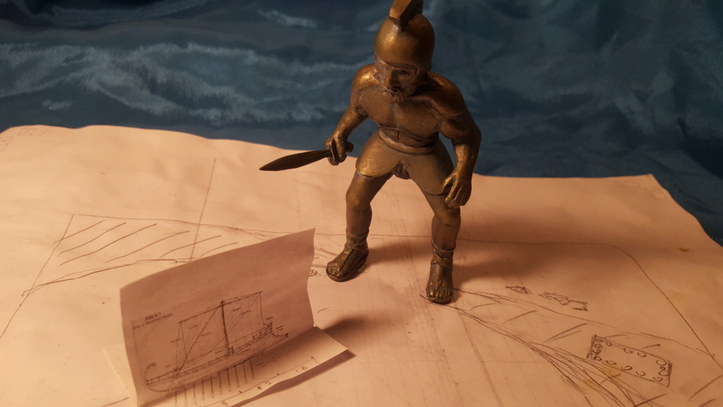diorama Jason et les Argonautes scratch 1/250 20200149