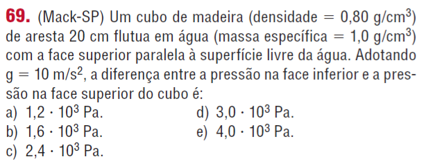 Hidrostática - Tópicos da Física Hello10