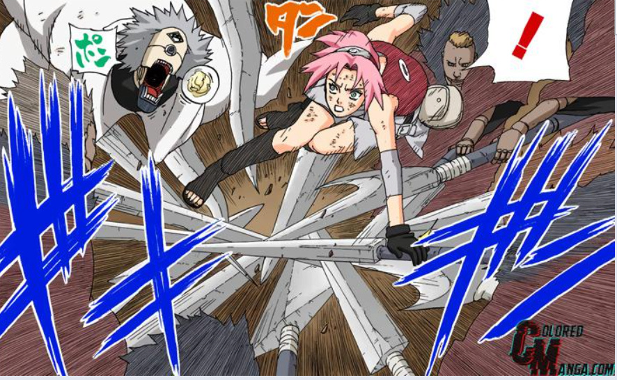 [Discussão] Sakura tem (ou teria) o diferencial de possuir uma maior flexibilidade corporal que os ninjas em geral ? Captur10