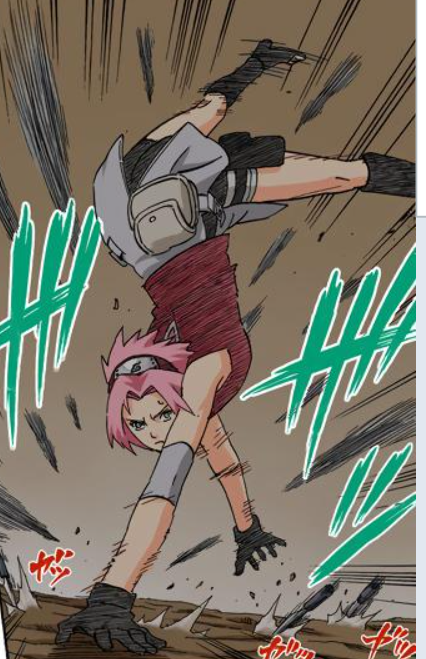 [Discussão] Sakura tem (ou teria) o diferencial de possuir uma maior flexibilidade corporal que os ninjas em geral ? Captur20