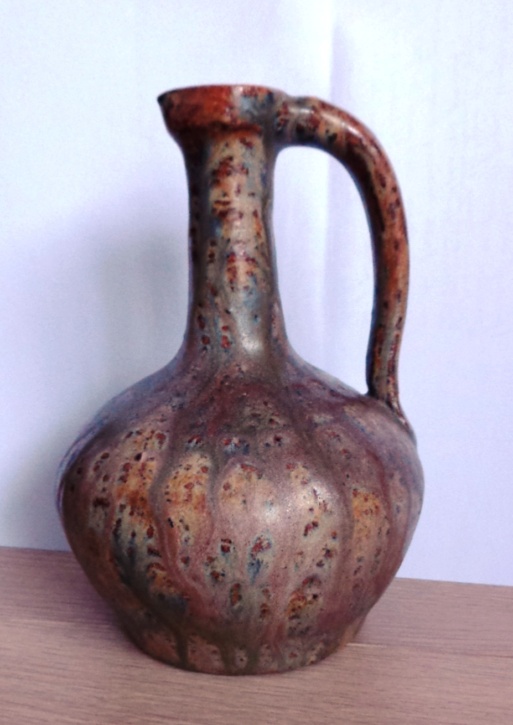 Vase pichet en grès flammé d'Edgard AUBRY Poteri10
