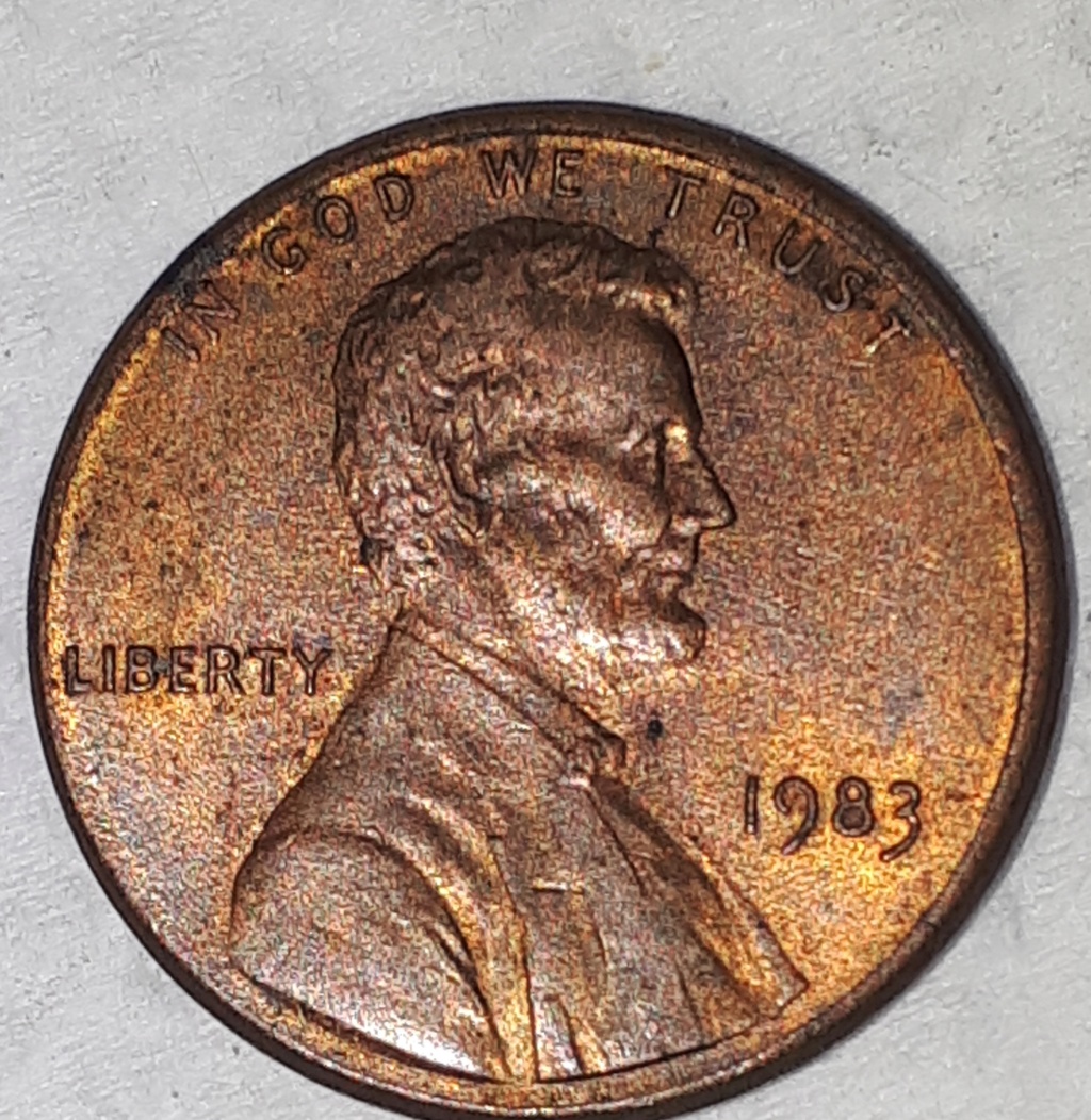 1 centavo usa de cobre 1983 20210118