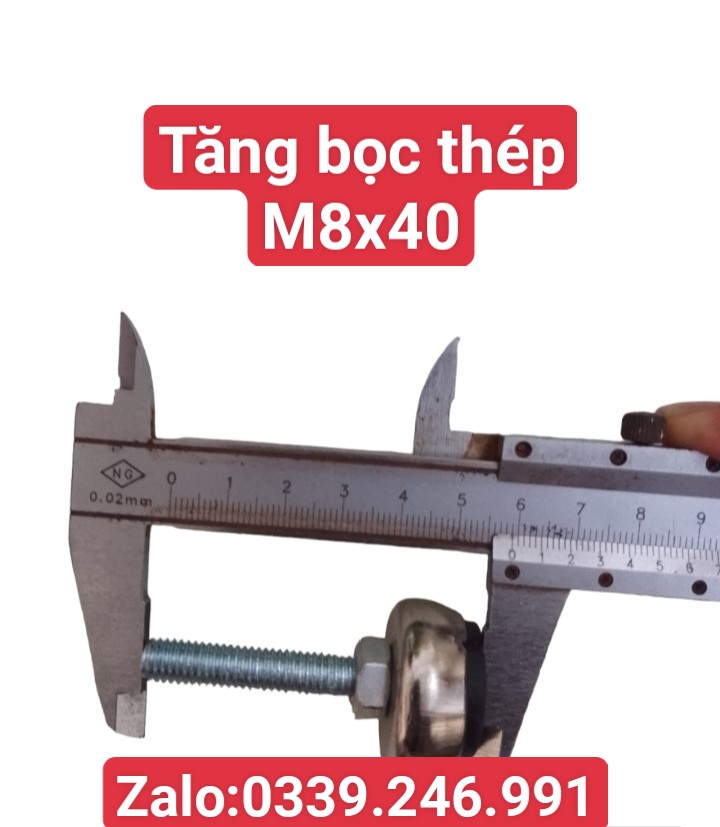 chan-tang-chinh - Toàn quốc - Chân tăng bọc sắt, tăng chỉnh chiều cao m8x60mm Tang_b11