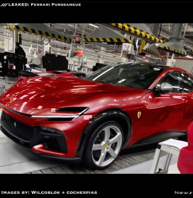 Кроссовер Ferrari Purosangue 2020