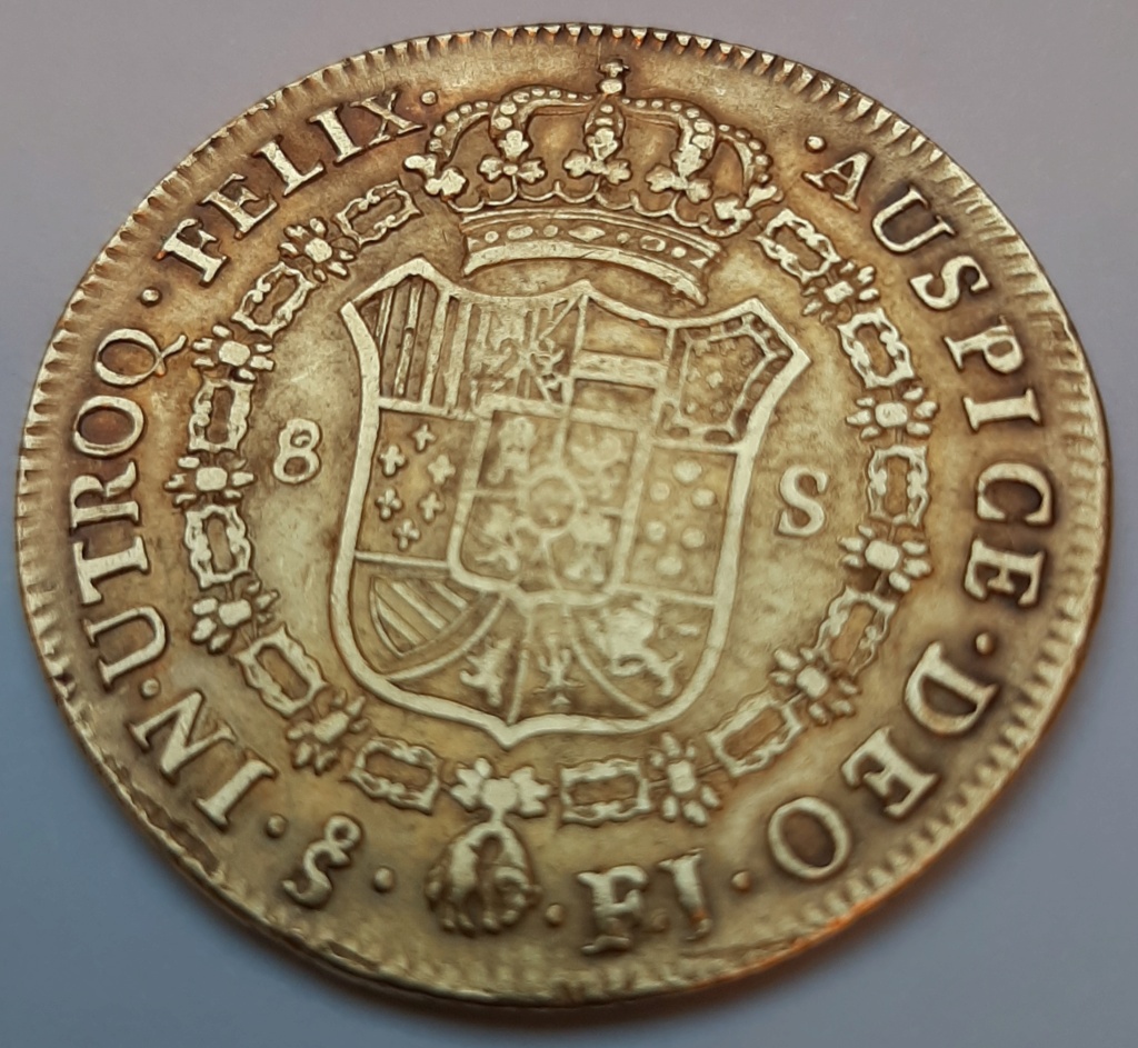 8 Escudos de 1809 FJ. Fernando VII. Santiago. 20220311