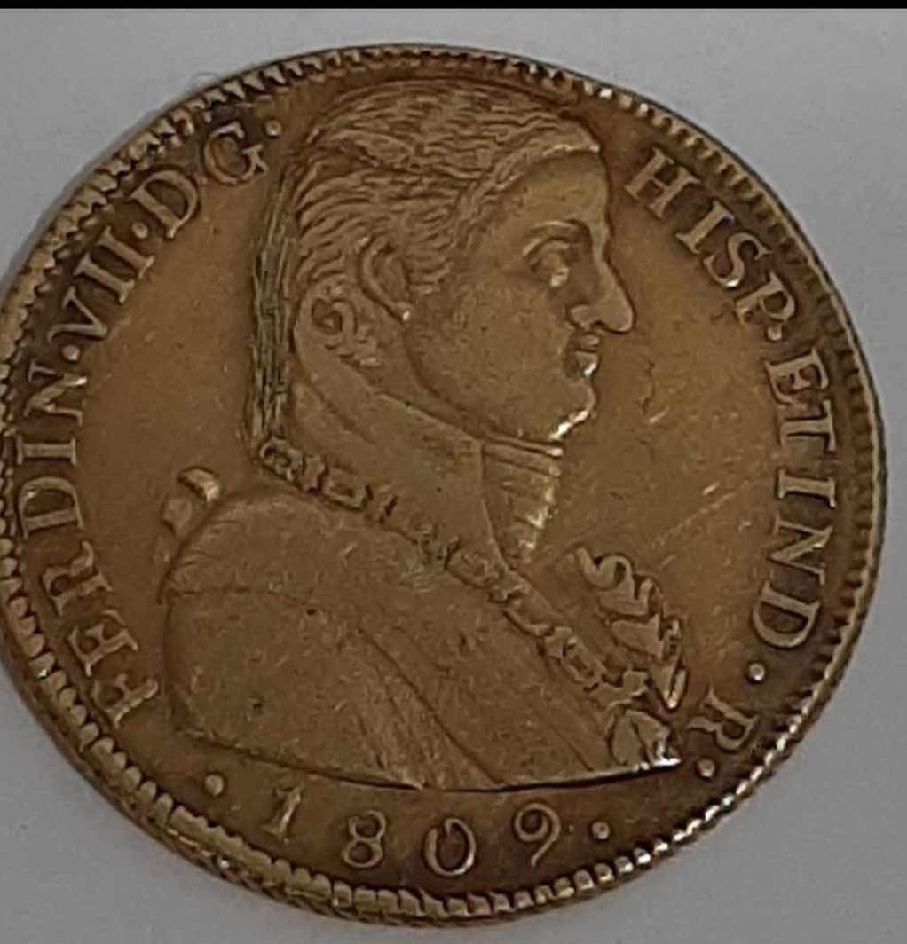 8 Escudos de 1809 FJ. Fernando VII. Santiago. Screen10