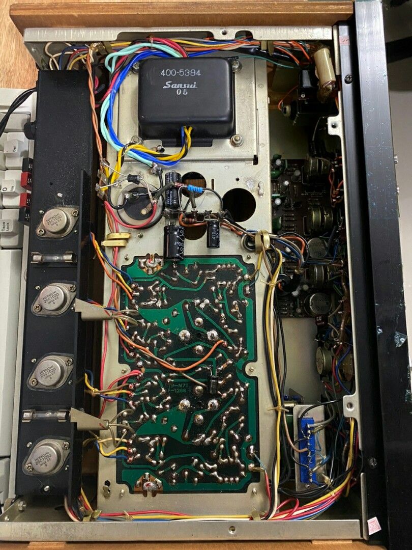 Sansui AU-555A pre/main integrated amplifier (used) Sansui12