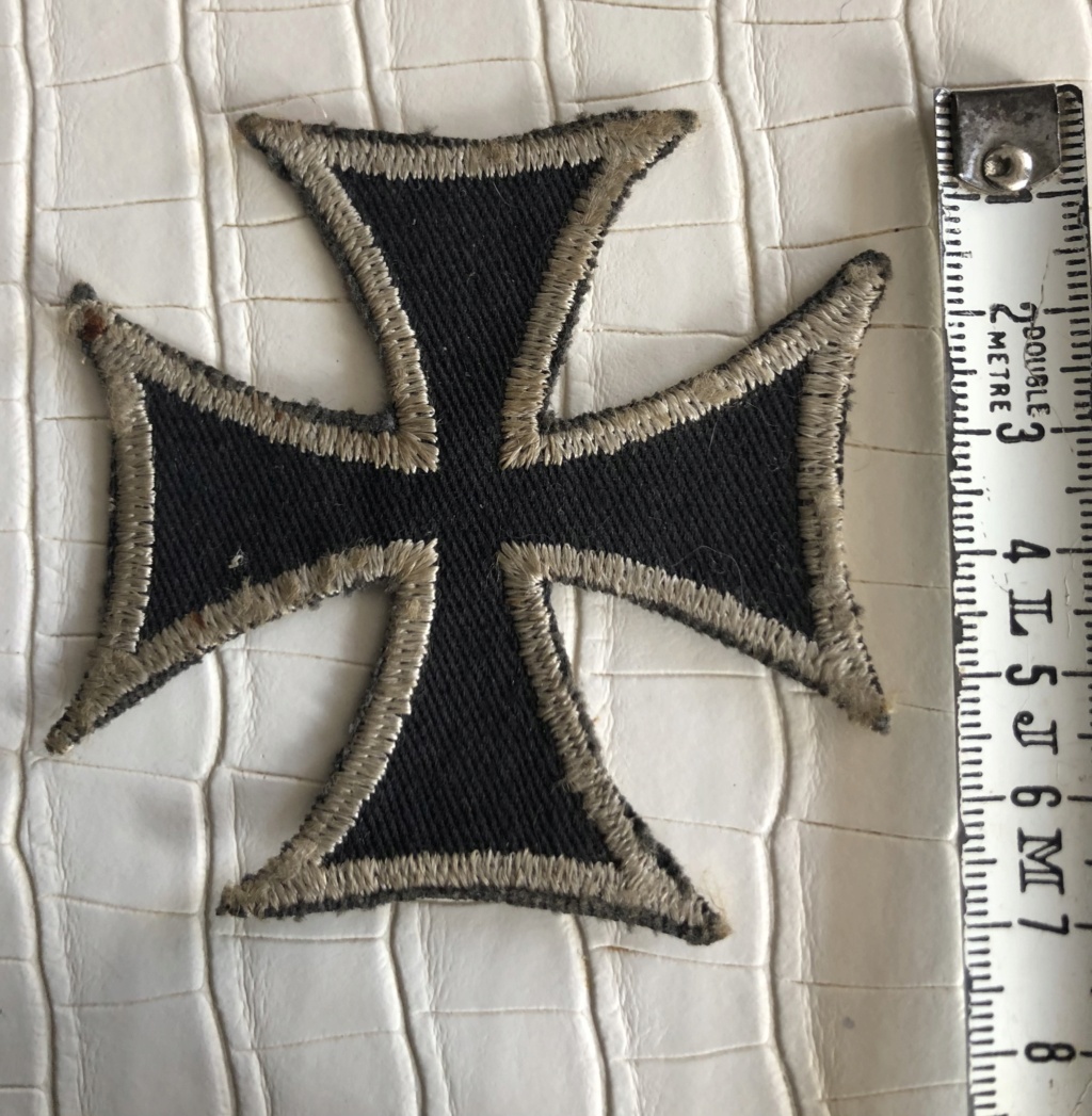 croix de fer textile. Img_6314