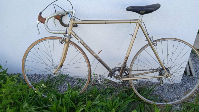 MOTOBECANE dans sa livrée "or" Cadre10