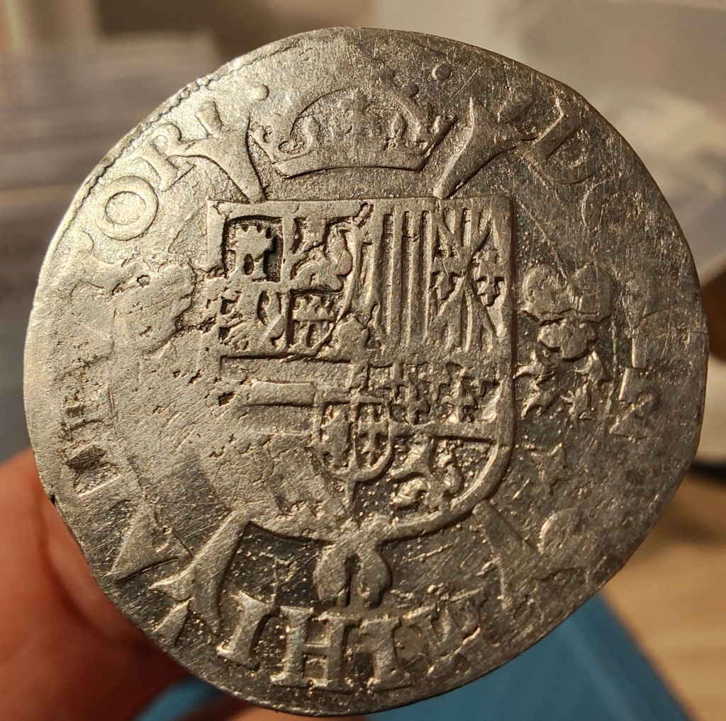 Paises Bajos – Felipe II. 1/5 de Escudo. (6,83 g.). Img_2019