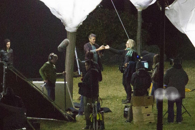 Pictures: George Clooney on set of Tomorrowland 25 Jan 2014 Mm_fil13