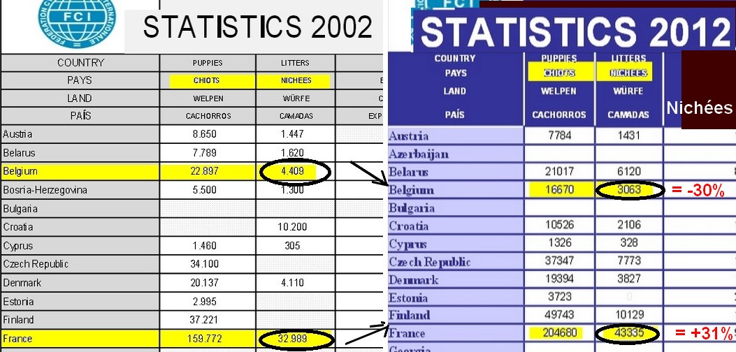 Statistiques  FCI Fci_st10