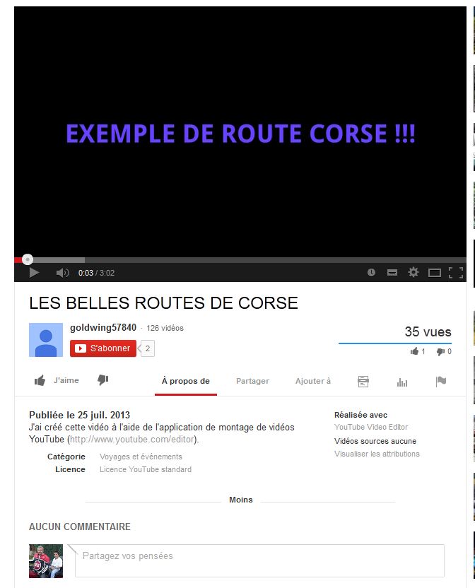 METTRE UNE VIDEO YOU TUBE 0110