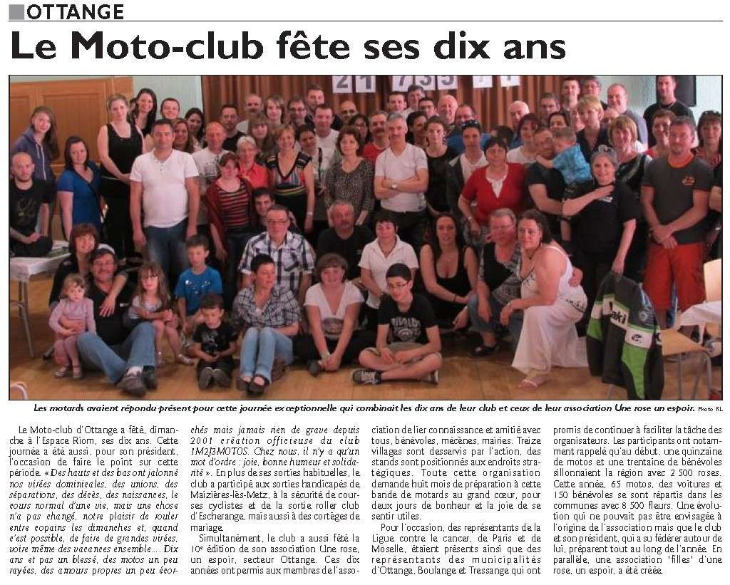 REMISE DU CHEQUE ET ANNIVERSAIRE Articl13