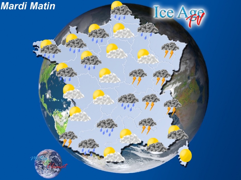 Prévision météo de ice age tv Matin112
