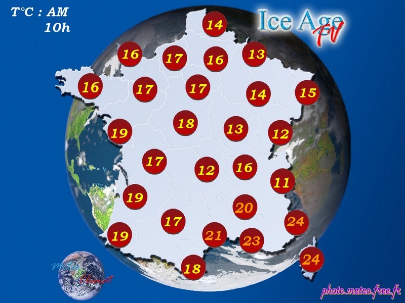 Prévision météo de ice age tv Tempe_28