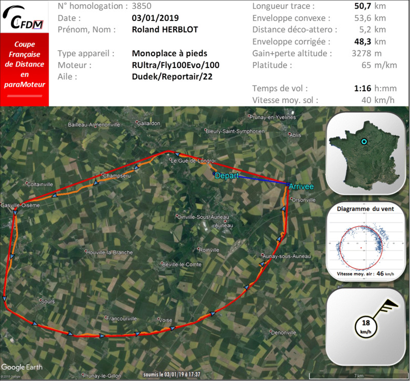 3850 - 03/01/19 - Roland HERBLOT - 48 km - homologué 22_f1293