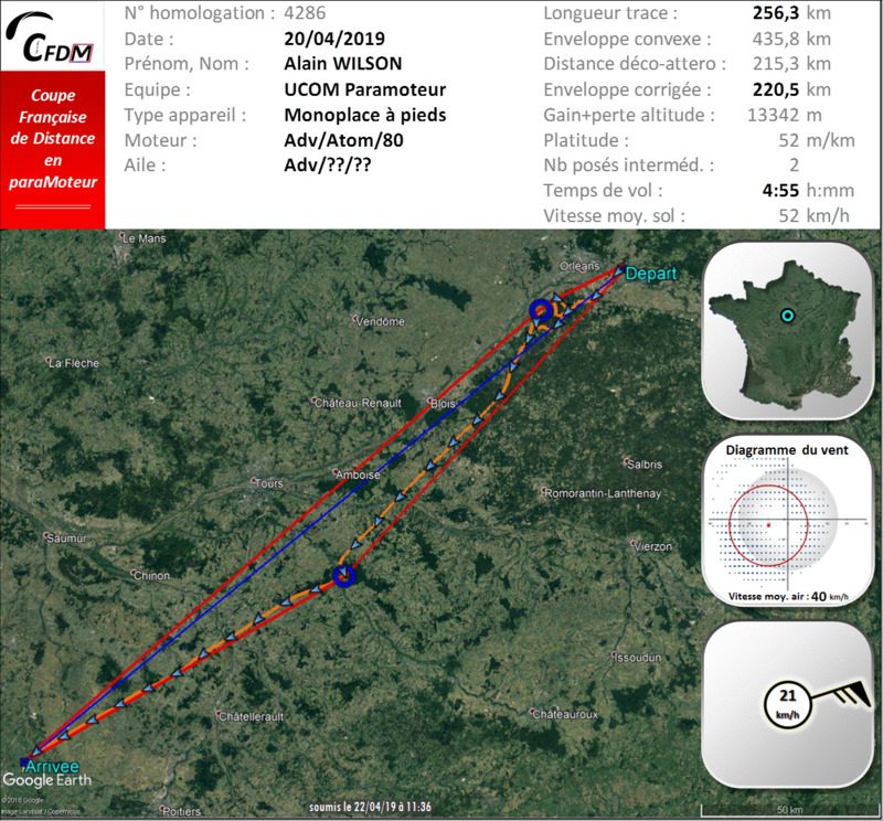 4286 - 20/04/19 - Alain WILSON - 220 km - homologué 22_f1771