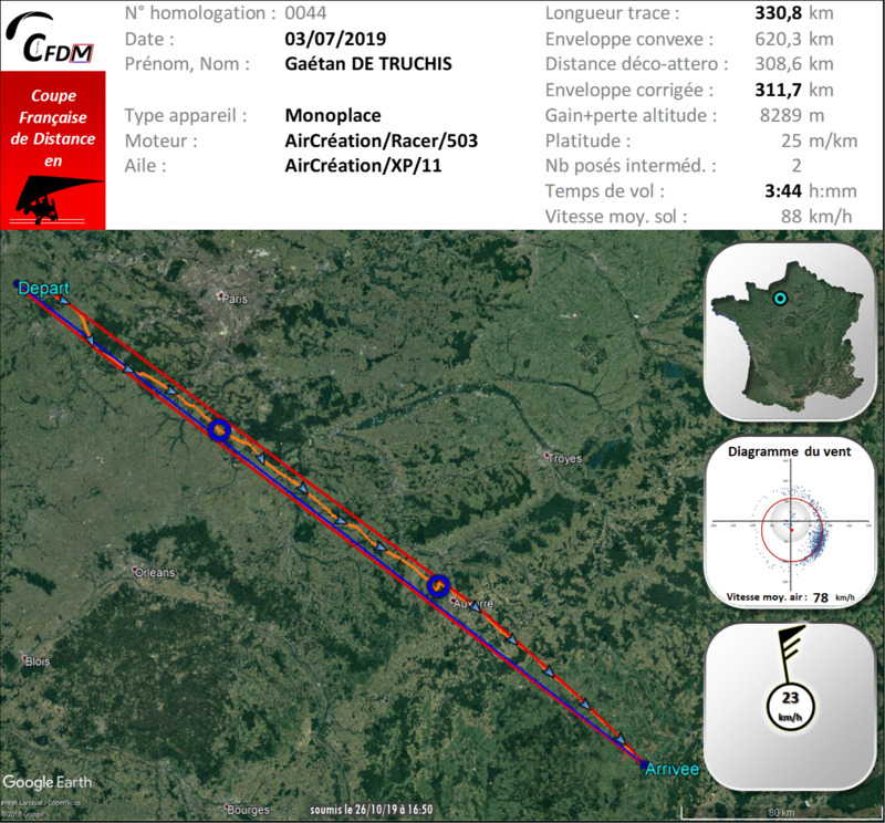 0044 - 03/07/19 - Gaétan DE TRUCHIS - 311 km - homologué 22_f3113