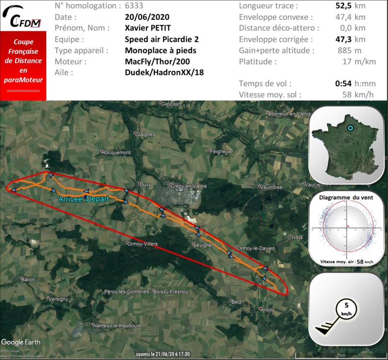 6333 - 20/06/20 - Xavier PETIT - 47 km - homologué 22_f4013