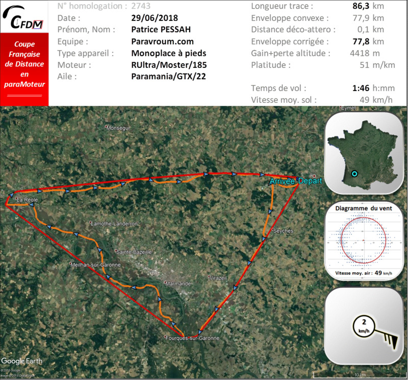 2743 - 29/06/18 - Patrice PESSAH - 78 km - homologué 22_fi141