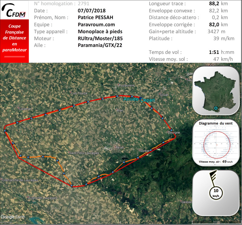 2791 - 07/07/18 - Patrice PESSAH - 82 km - homologué 22_fi190