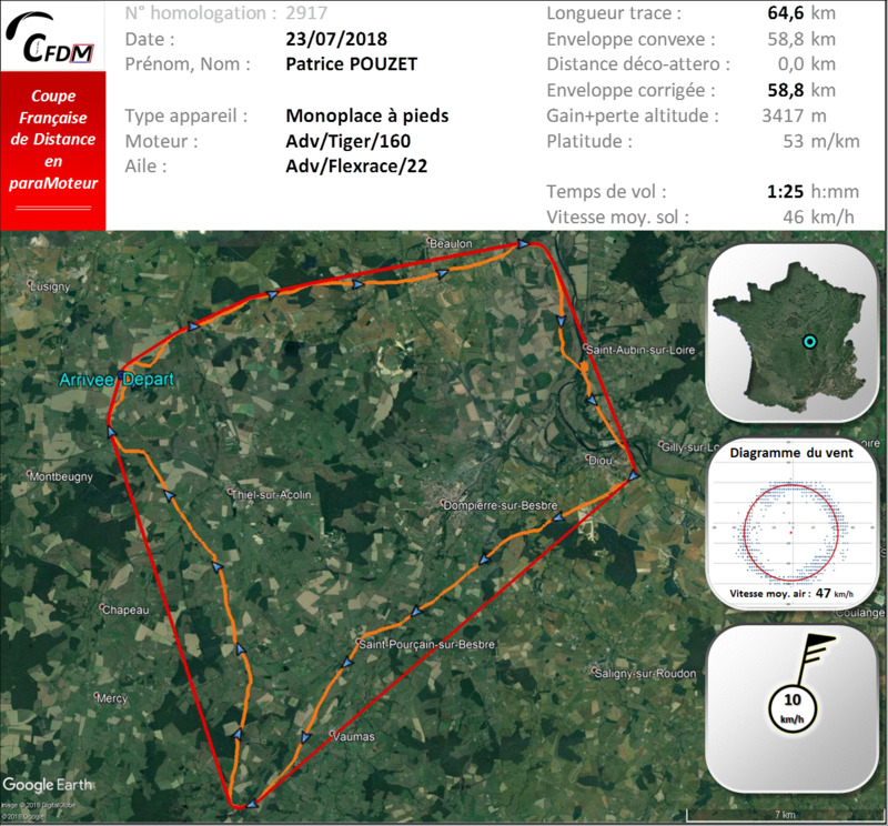 2917 - 23/07/18 - Patrice POUZET - 59 km - homologué 22_fi323