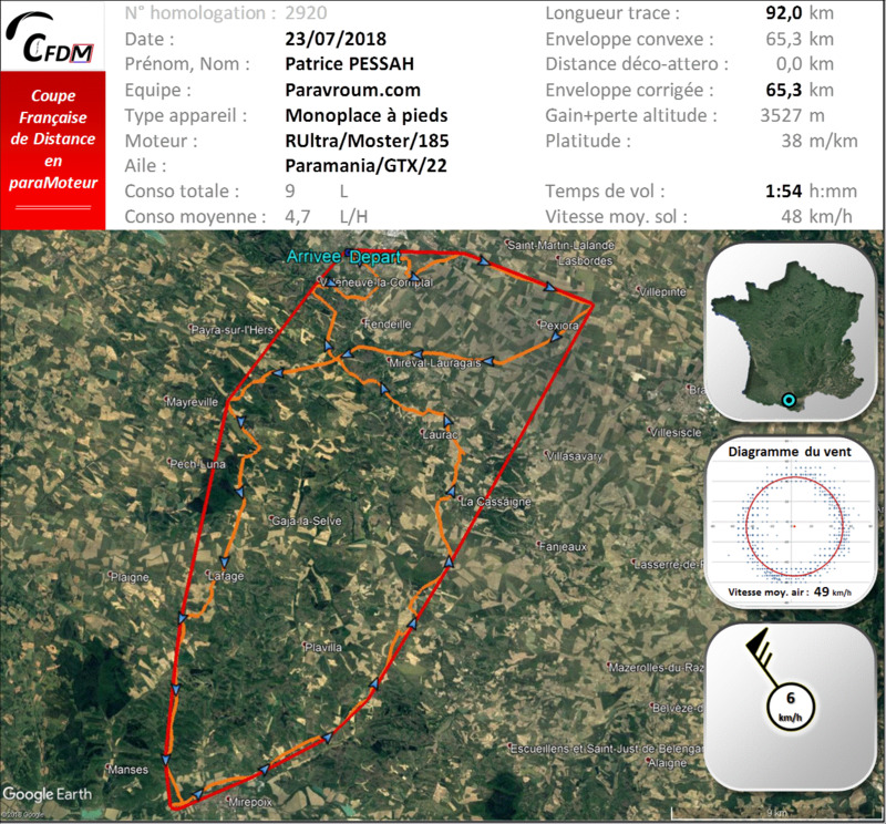 2920 - 23/07/18 - Patrice PESSAH - 65 km - homologué 22_fi326