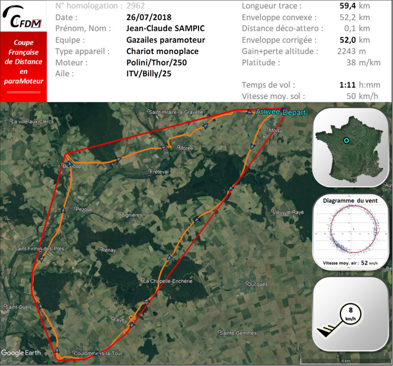 2962 - 26/07/18 - Jean-Claude SAMPIC - 52 km - homologué 22_fi369