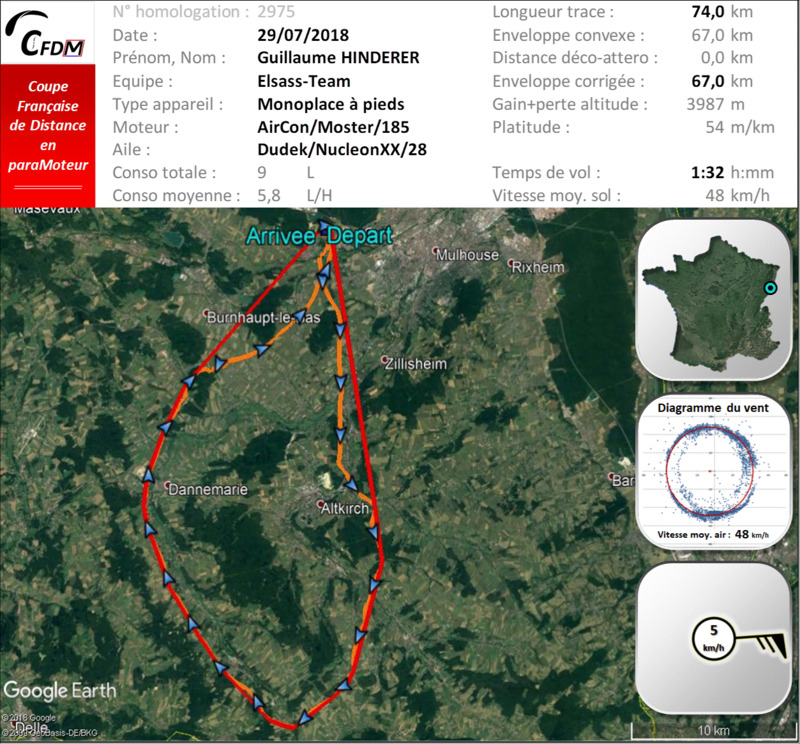 2975 - 29/07/18 - Guillaume HINDERER - 67 km - homologué 22_fi382