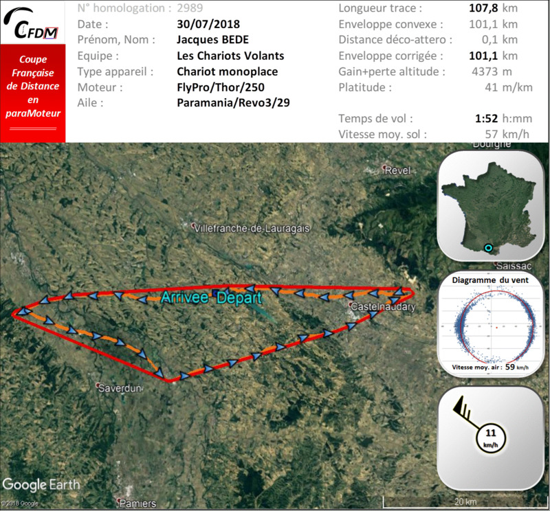 2989 - 30/07/18 - Jacques BEDE - 101 km - homologué 22_fi396