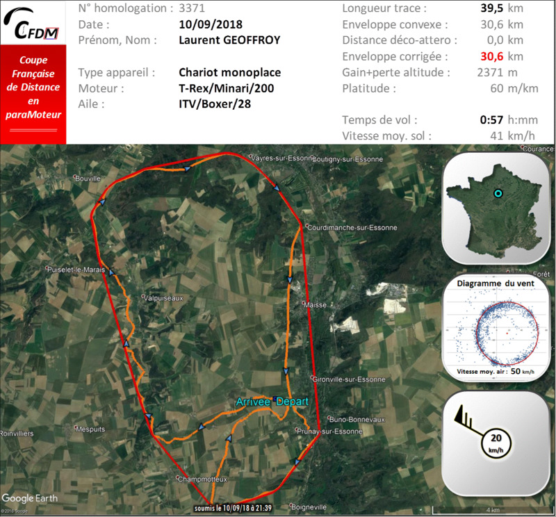 3371 - 10/09/18 - Laurent GEOFFROY - 31 km - pas homologué ! 22_fi805