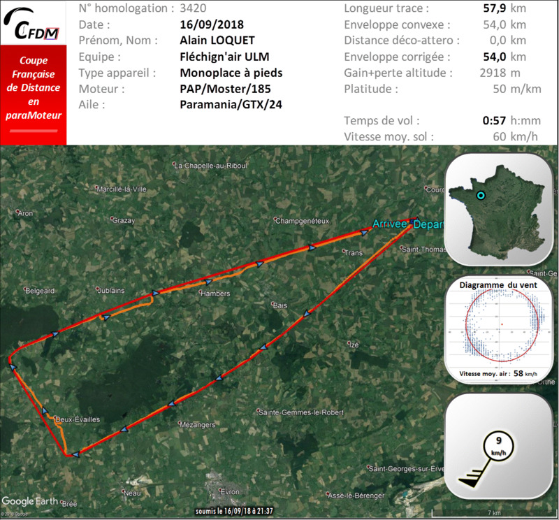 3420 - 16/09/18 - Alain LOQUET - 54 km - homologué 22_fi859