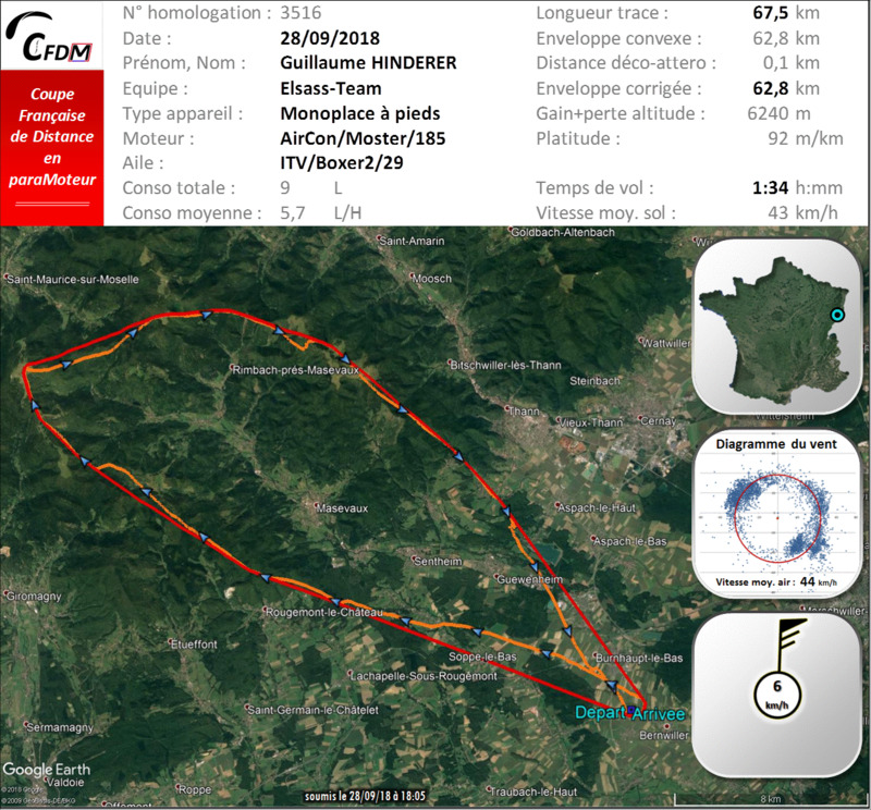 3516 - 28/09/18 - Guillaume HINDERER - 62 km - homologué 22_fi958