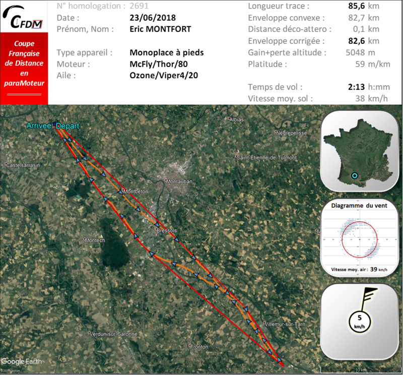 2691 - 23/06/18 - Eric MONTFORT - 83 km - homologué 22_fin87