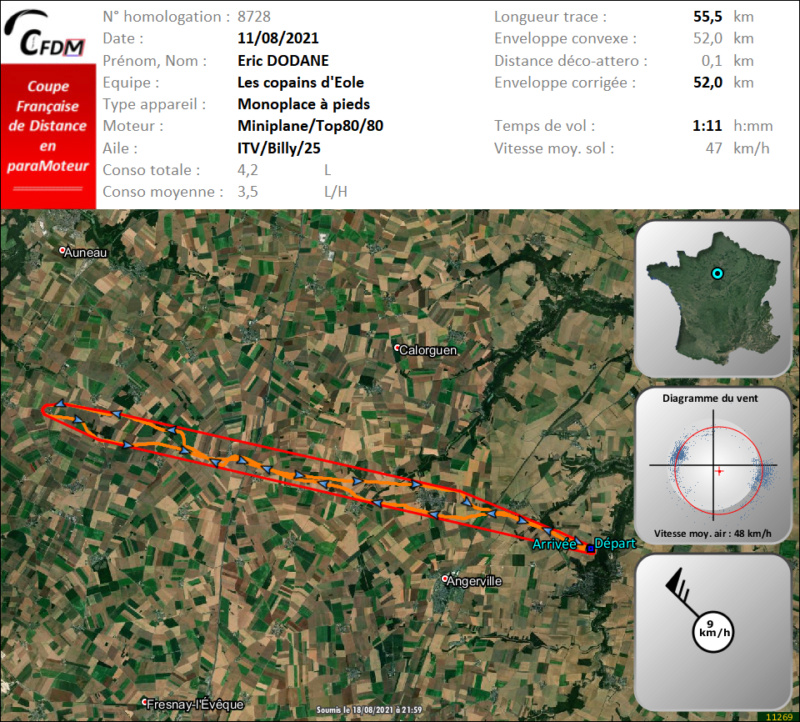 8728 - 11/08/21 - Eric DODANE - 51 km - homologué Img1233