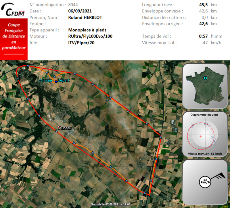 8944 - 06/09/21 - Roland HERBLOT - 42 km - homologué Img1457