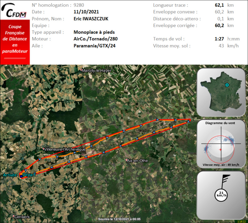 9280 - 11/10/21 - Eric IWASZCZUK - 60 km - homologué Img1807