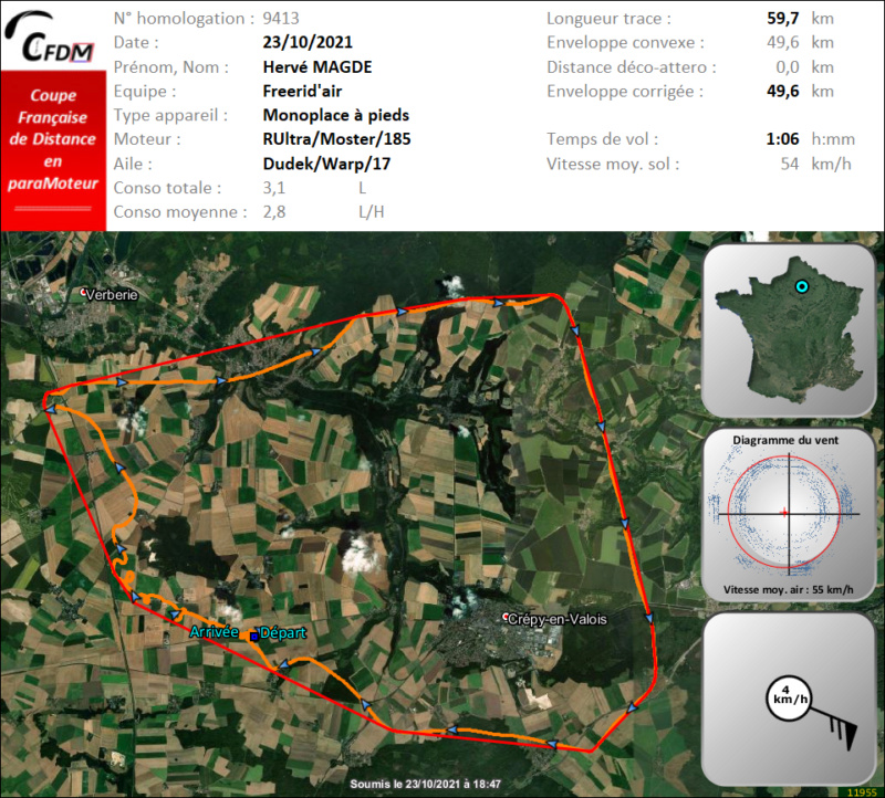 9413 - 23/10/21 - Hervé MAGDE - 49 km - homologué Img1945