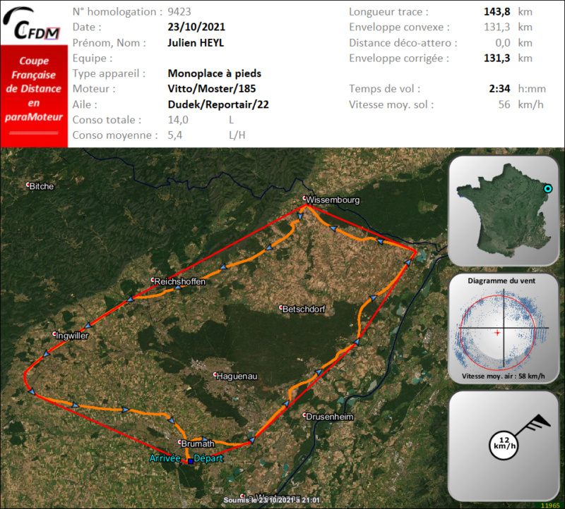 9423 - 23/10/21 - Julien HEYL - 131 km - homologué Img1956