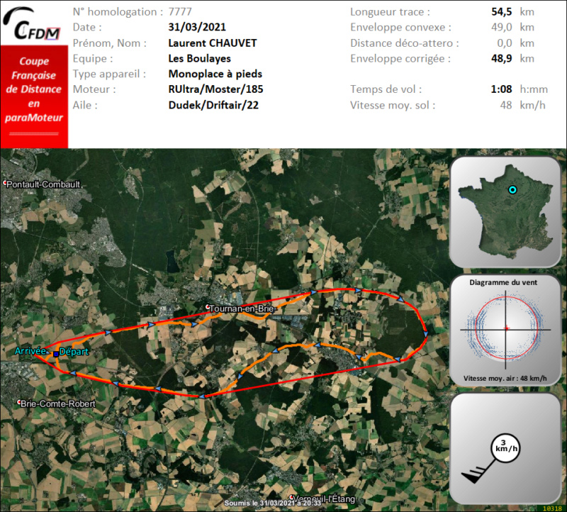 7777 - 31/03/21 - Laurent CHAUVET - 48 km - homologué Img244