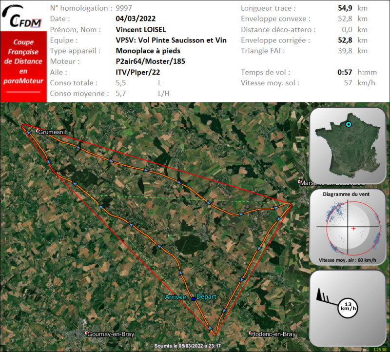 9997 - 04/03/22 - Vincent LOISEL - 52 km - homologué Img2560