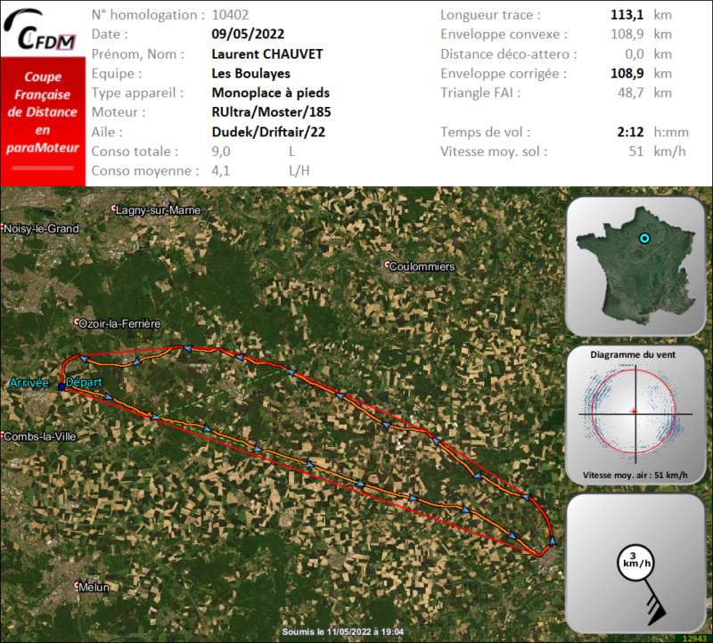 10402 - 09/05/22 - Laurent CHAUVET - 108 km - homologué Img2978