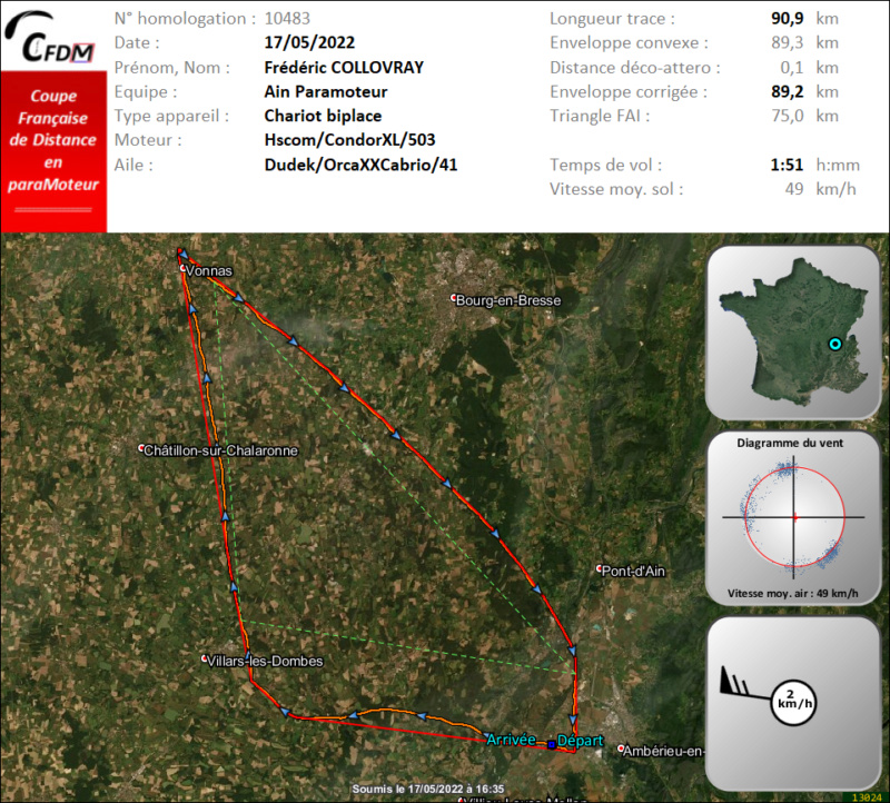 10483 - 17/05/22 - Frédéric COLLOVRAY - 89 km - homologué Img3061