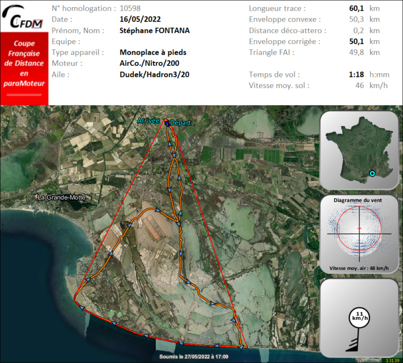 10598 - 16/05/22 - Stéphane FONTANA - 50 km - homologué Img3179