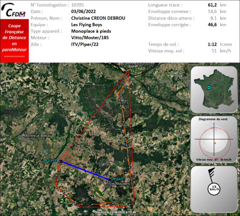 10705 - 03/06/22 - Christine CREON DEBROU - 46 km - homologué Img3289