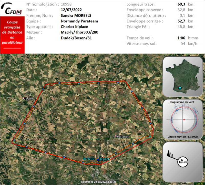 10998 - 12/07/22 - Sandra MOREELS - 52 km - homologué Img3588