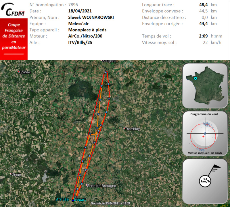 7896 - 18/04/21 - Slavek WOJNAROWSKI - 44 km - homologué Img371