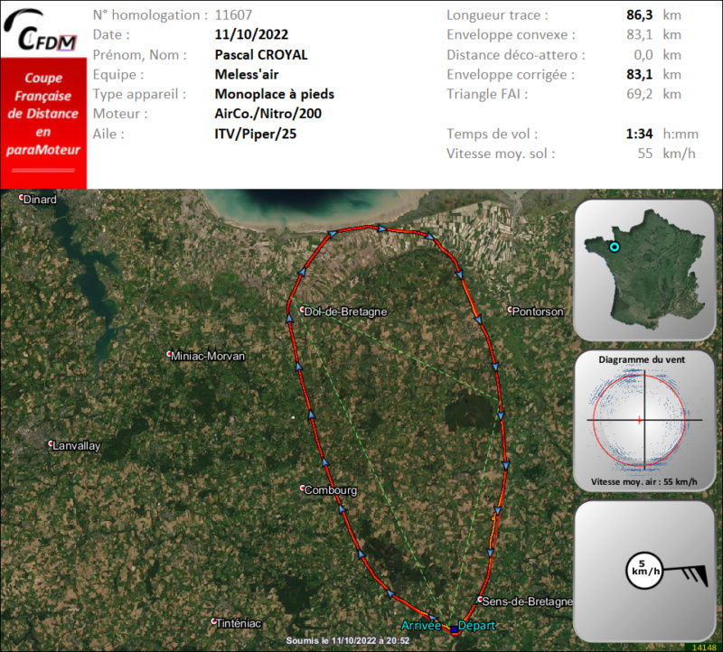 11607 - 11/10/22 - Pascal CROYAL - 83 km - homologué Img4220