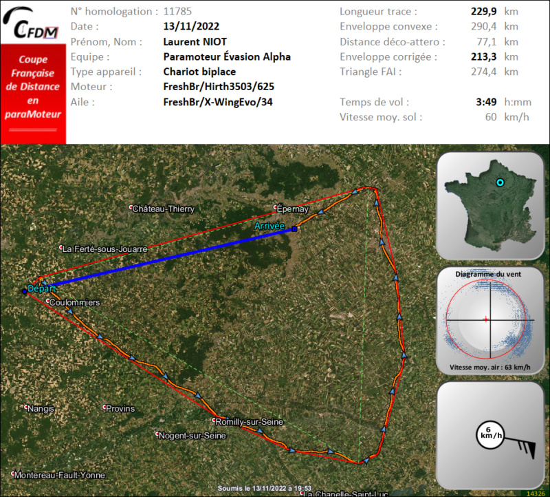 11785 - 13/11/22 - Laurent NIOT - 213 km - homologué Img4402